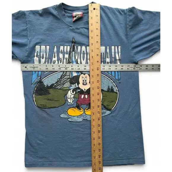 Vintage Splash Mountain Disney World Wet Mickey Ride M Park Designs Two Sided